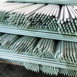 Bulk levering herbruikbare elektrische glasvezel paalpalen wit 3/8" anti-corrosie zonwering scherpe punt uiteinde tijdelijk gebruik op de boerderij - Product Image 5