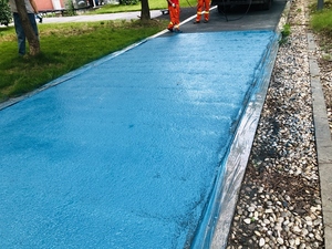 Asphalte coloré 25kg en sacs fabricant/<span class=keywords><strong>bitume</strong></span> coloré liant transparent pour le pavage des routes - Product Image 6