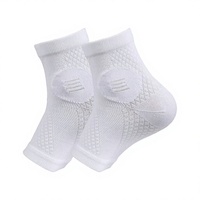 Chaussettes de compression pour cheville à bout ouvert, manchon de soutien de la voûte plantaire pour fasciite plantaire, pour hommes et femmes