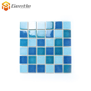 Karışık renkli mozaik tasarım ucuz yüzme havuzu fayansı satılık - Product Image 5