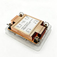 Refroidisseur de processeur à chambre à vapeur haute performance 240W avec ailettes en cuivre LGA4189 V72 2U 0.3mm 113x78x25mm Personnalisé OEM ODM Usine MOQ 1 pièce
