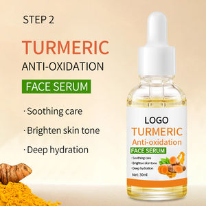 Set de Cuidado de la Piel con Cúrcuma, Crema Facial Antiacné, Sérum Iluminador de Marca Privada - Product Image 3