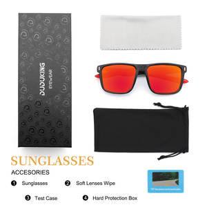 Gafas de Sol Polarizadas Duduking UV400 con Marco de PC y Lentes TAC, Unisex, para Deportes al Aire Libre y Moda - Product Image 4