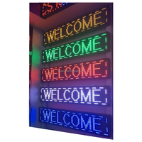 Al Aire Libre RGB Running Moving Scrolling Message Outdoor P10 full Colors Billboard LED Phone LED programable scroll sign