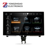 YZG Radio Multimedia con Pantalla de Navegación de 9 Pulgadas, Reproductor de DVD, Android 12, Carplay, Retráctil, 8 Núcleos, para Audi A6 A7 C5 C6 2012-2019