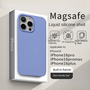 Custodia protettiva in Silicone magnetico All-Inclusive per Apple 16 dispositivi per <span class=keywords><strong>iPhone</strong></span> 13P 13 12 11 12 liquido 11 Mobile 13plus <span class=keywords><strong>XR</strong></span> - Product Image 5