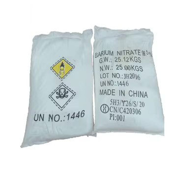 Chinese Best Quality Barium Nitrate 99.5% for Fireworks Splarkers