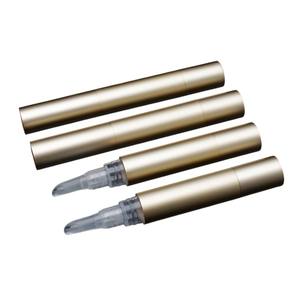 Tubo de aluminio negro vacío para aceite de cutículas, cosméticos biodegradables, lápiz labial y brillo labial, superventas - Product Image 3