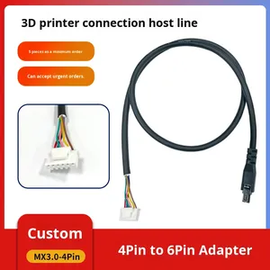 Adattatore Maschio MX3.0-4Pin in Nylon e Rame Personalizzato a Connettore Terminale per Cavo a Catena da 6 Pin per Connessione Stampante <span class=keywords><strong>3D</strong></span> - Product Image 2
