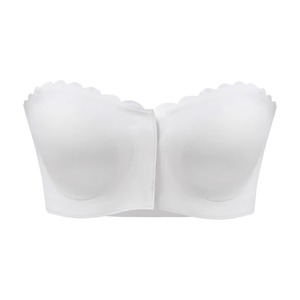 Soutien-gorge gothique grande taille à boucle avant, fin, push-up, pour petite <span class=keywords><strong>poitrine</strong></span>, enveloppant, invisible, transparent, sans bretelles, type tube, une pièce - Product Image 1