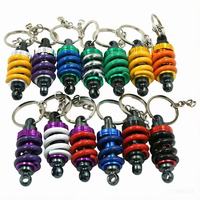 Porte-clés direct usine, accessoires moto, pendentif décoratif amortisseur, compatibilité générale