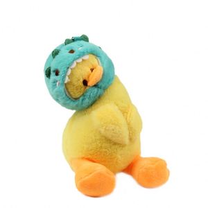 New Creative Crooked Duck Plush Keychain Cute Yellow Duck Doll Pendant for <b>Bags</b> Fun Animal Toy <b>Gift</b> for Kids - Product Image 4