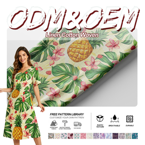 Tissu en dentelle imprimé floral pour vêtements personnalisés, 180 GSM, dentelle tricotée extensible douce, approvisionnement en gros par rouleau - Product Image 1