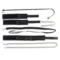 Cuir Bdsm Bondage Esclave Sex Toy pour Couples Jeu de Sexe Flirter Jouets Alternatifs Attaché BDSM Bondage Costume Sexe Adulte