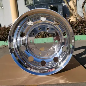 Chinese Manufacturer 22.5 Inch Suitable For Tire 11R22.5 Forged Aluminum Alloy Heavy Duty Truck Wheel