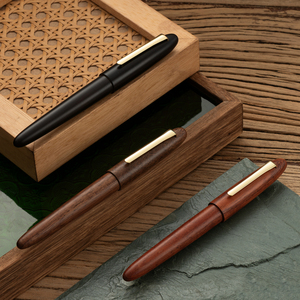 Penne Stilografiche in Legno Naturale con Punta in Iridio da 0,5mm per Calligrafia Professionale - Product Image 3
