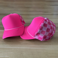Nouvelle Arrivée 2026 – Casquette Trucker 5 Panneaux Personnalisable de Haute Qualité avec Logo, en Mousse Solide et Maille Imprimée Léopard