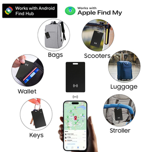 K2 siêu mỏng thông minh chống mất thẻ Tracker-Định vị <span class=keywords><strong>GPS</strong></span> toàn cầu cho Apple & Android - Product Image 6