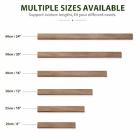 Support mural magnétique en bois écologique pour affiches, cadre en bois massif pour impressions d'art, kit de suspension pour décoration murale, utilisation à la maison, au bureau ou en galerie