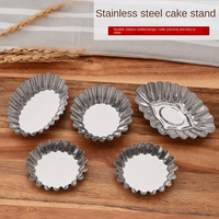 Moules à mini-gâteaux HDY Modèle 003 pour tartelettes aux œufs, résistants à la chaleur, pour la cuisson au four, vente en gros
