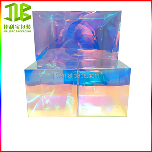 Tùy chỉnh mềm nhăn <span class=keywords><strong>Pet</strong></span> hộp nhựa với tự động dưới cao cấp bao bì giải pháp - Product Image 3