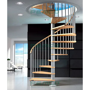 Disegno Gratuito! Design Moderno di <span class=keywords><strong>Scale</strong></span> a Chiocciola in Acciaio Salvaspazio per Interni - Product Image 5