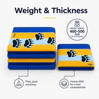 Serviette de sport compacte en microfibre à séchage rapide pour la gym, le fitness, le yoga, la course à pied, les voyages, serviette absorbante avec sac de transport