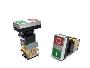 Nóng bán kndle LA167-D8-11R đôi chuyển đổi chính hai vị trí ánh sáng đánh dấu nút 10A đầu ra hiện tại 220V Điện đầu vào bắt đầu dừng - Product Image 5