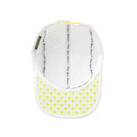 Gorra de 5 Paneles Personalizada con Logotipo Bordado, Estilo Hip Hop, Visera Plana, Perforaciones Cortadas con Láser, Unisex, Impermeable, con Cierre a Presión