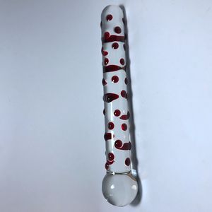 ดิลโด้กระจกแบบเรียบสำหรับผู้ชาย/ผู้หญิงเครื่องนวดจีสปอตของเล่นทางเพศทางทวารหนัก - Product Image 2