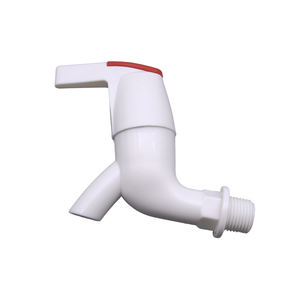 Robinet de cuisine en plastique PP 1/2'' avec poignée en L, vente en gros Chine - Product Image 2