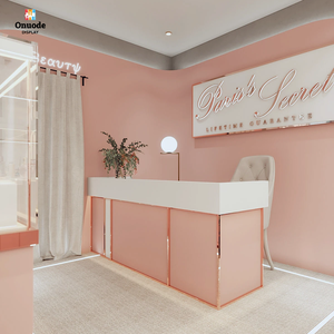 ดีไซน์ซุ้มน้ำหอมพรีเมียมพร้อมตกแต่งด้วยสีทอง |   โซลูชั่นตกแต่งภายในแบบครบวงจรสำหรับร้านน้ำหอมระดับไฮเอนด์  ชั้นวางน้ำหอมสำหรับร้านค้า - Product Image 4