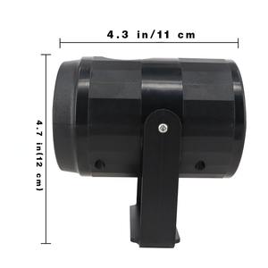 Proyector láser navideño con forma de copo de nieve, 16 patrones, luces LED giratorias impermeables para escenario, decoración navideña, 1 ud. - Product Image 2