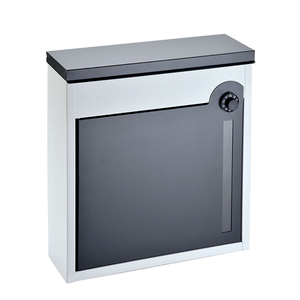 Boîte aux lettres murale moderne en acier de haute qualité Boîte aux lettres étanche pour appartement et bureau Boîte aux lettres intelligente en métal - Product Image 1