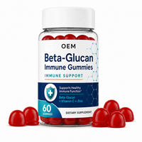 Gummies OEM ODM avancées au complexe synergique de bêta-glucanes pour la maintenance ciblée du système immunitaire et le soutien quotidien du bien-être