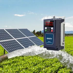 Inversor trifásico 380V Precio al por mayor 0.75kw 1hp VFD Drive para bomba solar Sistema de CC a CA