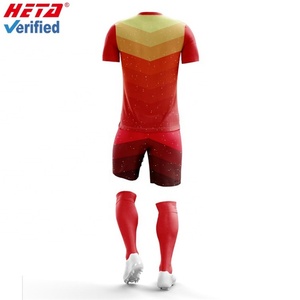 Ensemble de maillots de football de haute qualité, uniforme de football, ensemble de maillots de football personnalisés, ensemble de maillots de football à séchage rapide, tenue d'équipe de football - Product Image 4