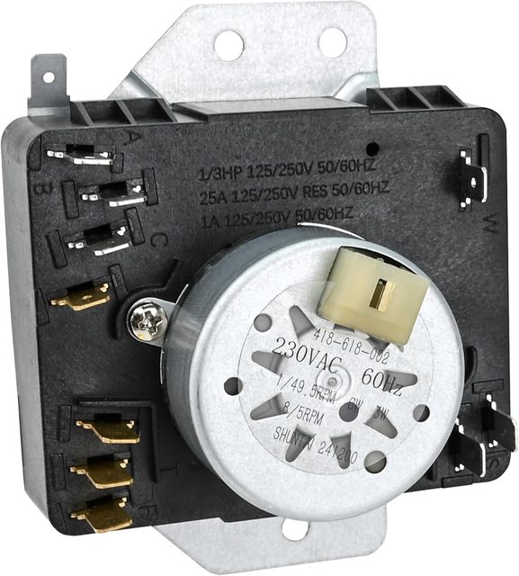 W10185982 Dryer Timer Compatible with Whirl-pool, May-tag WGD4800XQ0, 110C61182011, 110C61102011, YWED5200VQ1