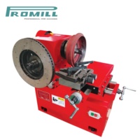 Tour à disques et tambours de frein horizontal PROMILL C9335A pour le polissage de véhicules, moteur automatique 220V/380V 1.1/0.75kW, économie d'énergie