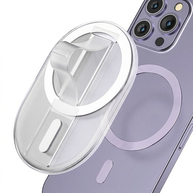 Desktop 360 Degree Swivel Multi-Functional One Hand Operated Portable Magnetic Flexible PC Material Phone Ring Holder for Phone