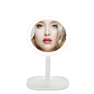 Magnifying Vanity LED Mirror Single Side Makeup Mirror Standing Mirror With LED Lights