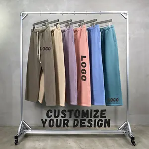 Venta al por mayor en blanco pantalones de chándal de alta calidad de los hombres pantalones de chándal con bolsillos logotipo personalizado Jogger pantalones de chándal para los hombres