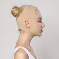 Ceinture amincissante en V pour le visage, réducteur de double menton, masque de lifting facial réutilisable en V, avec garantie de 6 mois