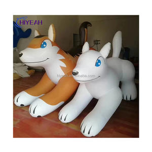 Sıcak satış PVC şişme binmek özel şişme Husky köpek ticari hava oyuncak oyunu - Product Image 1