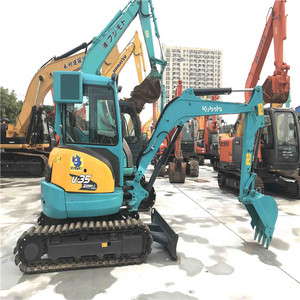 Vente flash Machines de terrassement Kubota U35 Excavatrice 3,5 tonnes Micro-pelle à vendre Fabriquée au Japon Mini-excavatrice Kubota U55 - Product Image 1