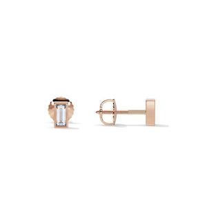 Pendientes de Botón Redondos de Moissanita Brillante de Diseño de Lujo, Plata de Ley 925, Accesorios Clásicos de Moda para Mujer - Product Image 1