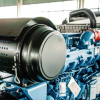 Groupe électrogène diesel commercial à démarrage rapide, puissance de service et de secours 415V 240V 50Hz pour hôtels et commerce de détail au Zimbabwe