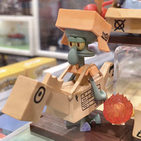 Caja Sorpresa Misteriosa con Temática de Guerrero de Dibujos Animados Submarinos, Mini Figura de Criatura Marina Adorable, Adorno de Escritorio, Juguete Coleccionable, Regalo