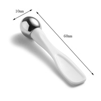 Cuillère à masque de beauté à prix avantageux, 2 en 1, outil de massage des yeux, spatule pour crème pour les yeux