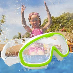 Wholesale Professional Waterproof Anti-Fog UV Protection Silicone Swimming Goggles for Child - Product Image 3